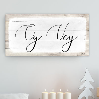 « Oy Vey II » par Olivia rose-reproduction sur toile tendue