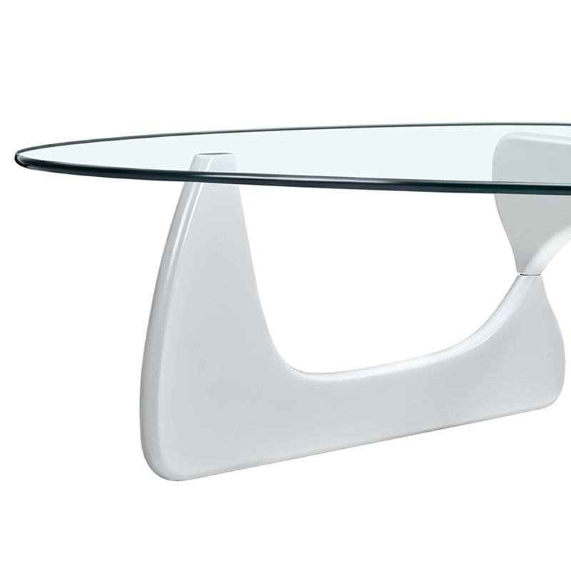 Table basse Carmila, Blanc