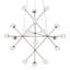 Lustre sphérique Spoutnik à 18 lumières Proton-49992817-49992819