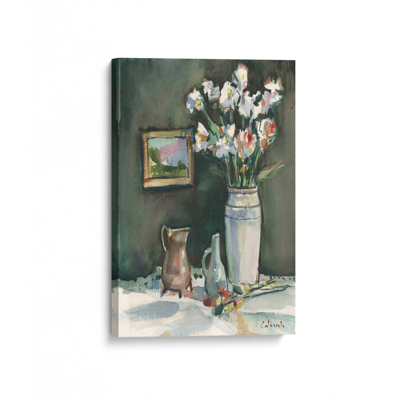 «Studio Still Life» par Stephen Calcasola, reproduction d'art sur toile, H 18 po x l 12 po