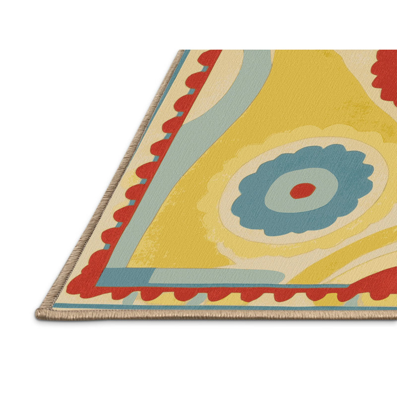 Bold Strut Rug, Round 7'