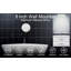 Miroir grossissant mural 8 po, miroir de meuble-lavabo double face pour salle de bain-821752333-821752334-821752332