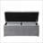 3-Piece Modern Short Velvet Storage Ottoman Set, Light Gray | Wood Frame | Black Legs-123499515