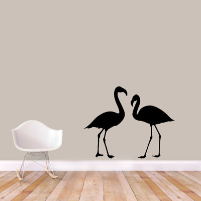 Adhésif décoratif flamants roses