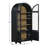 Magnolia Curio Cabinet with Glass Display Doors and Hidden Storage-584550525
