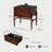 Britan Nightstand - Walnut