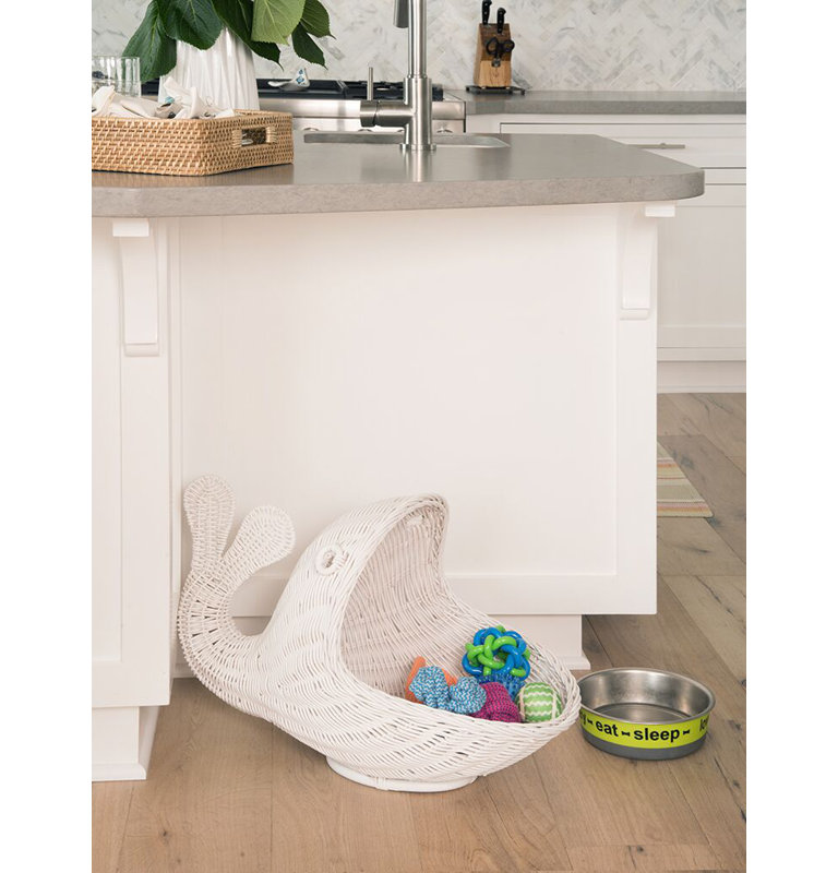 Panier De Rangement En Osier De Baleine