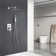 Pressure-Balanced Complete Shower System with Rough-in Valve Rain Shower Heads