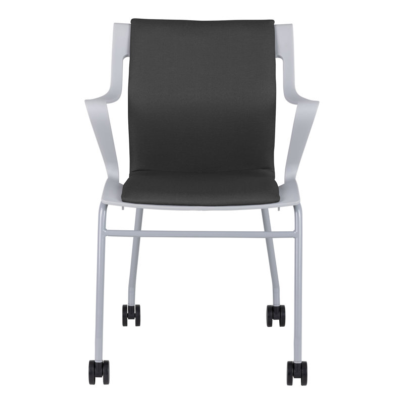 Chaise d'invité de bureau Cascade, Noir, noir, noir, noir