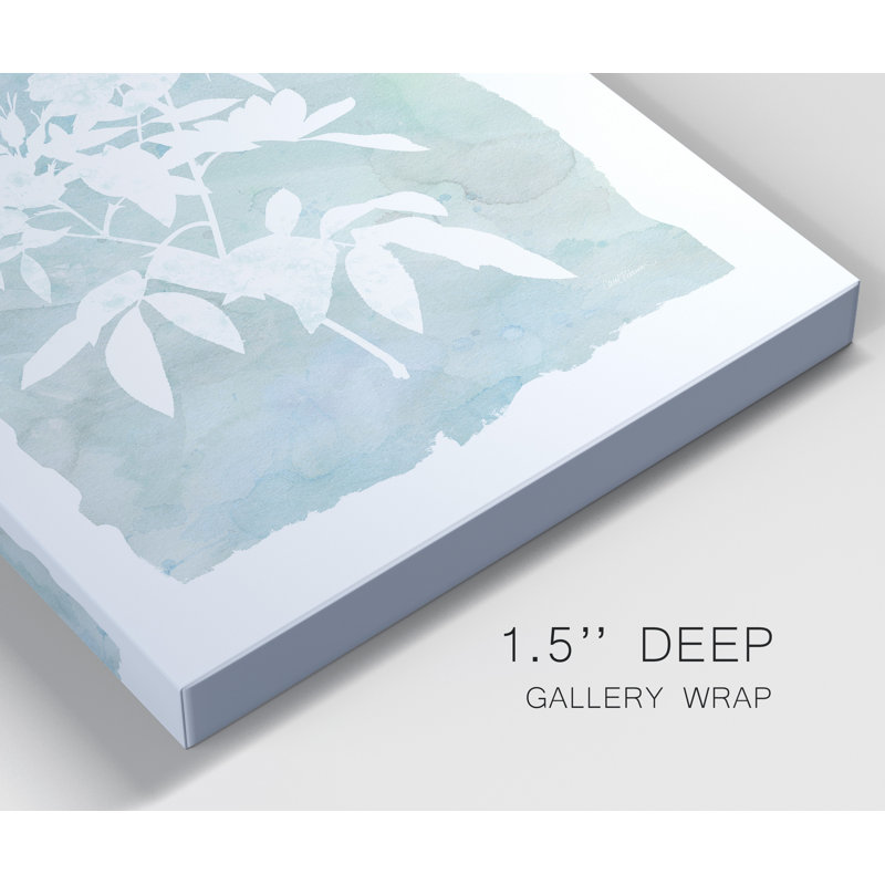 Silhouette Botanical III - ensemble de 2 reproductions, Pas de tapis, H 12 po x l 16 po x P 1 po, Toile tendue