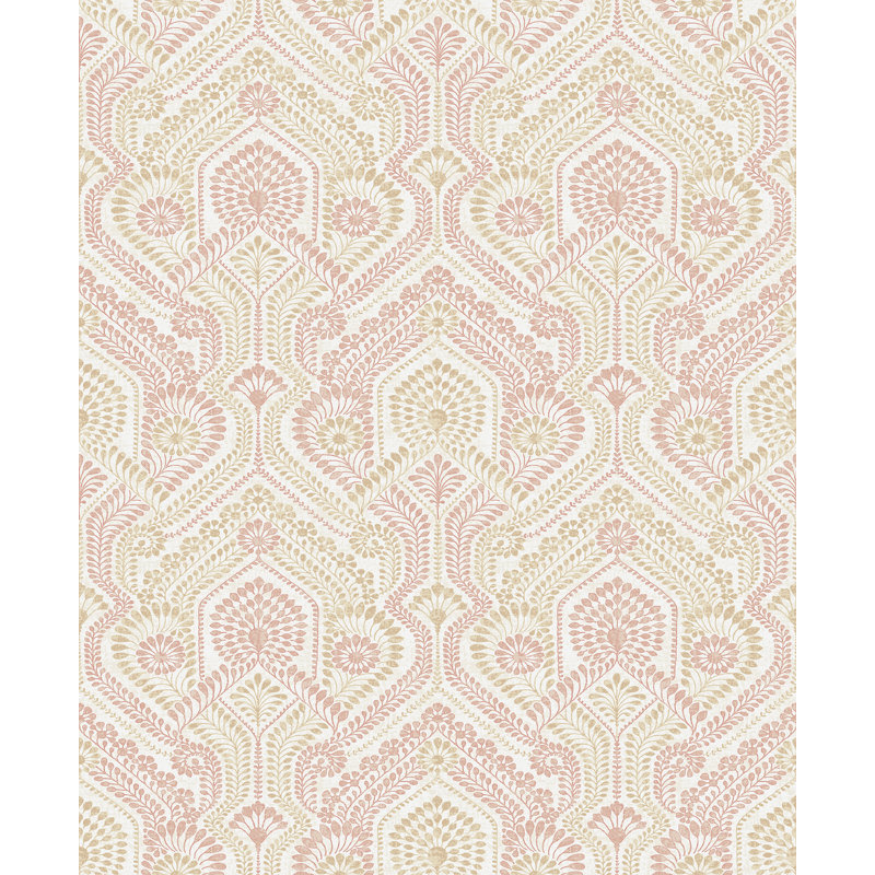 Floral Wallpaper, Pink
