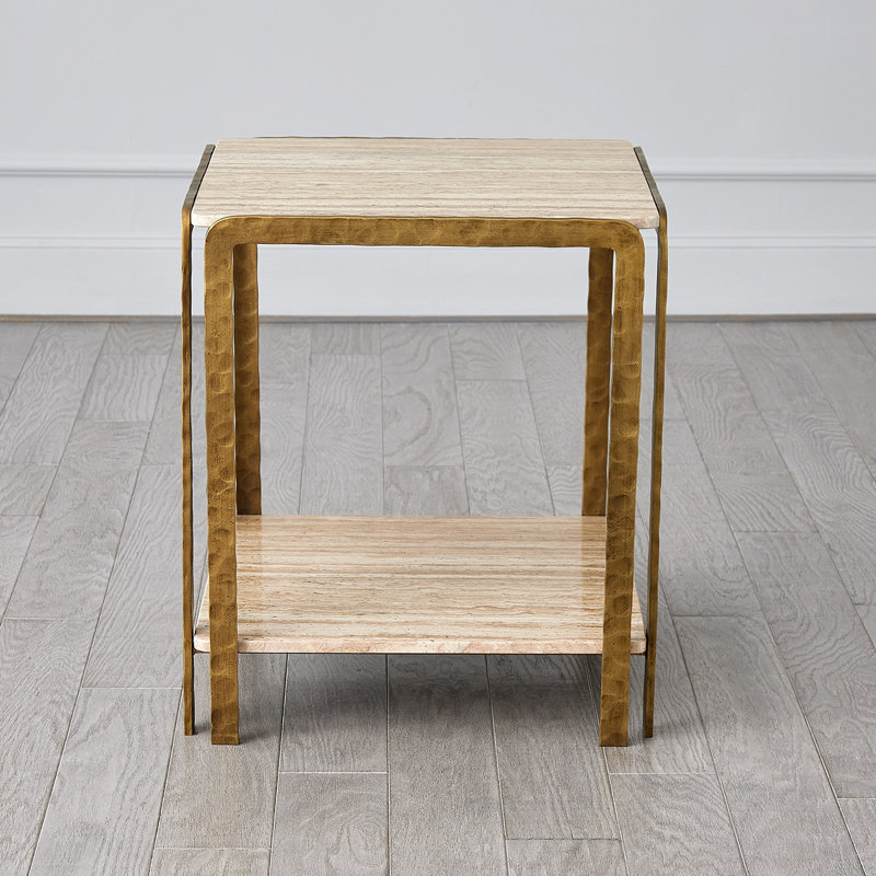 Stone End Table