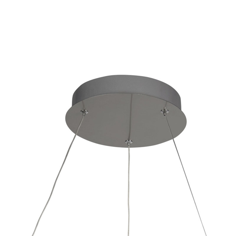 Albanese 1 - Light Satin Silver LED Unique/Statement Pendant