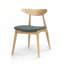 Ensemble de 2 chaises rétro en bois d'hévéa avec coussins de dossier ergonomiques moelleux, pour les repas et les sièges d'appoint-1179872333