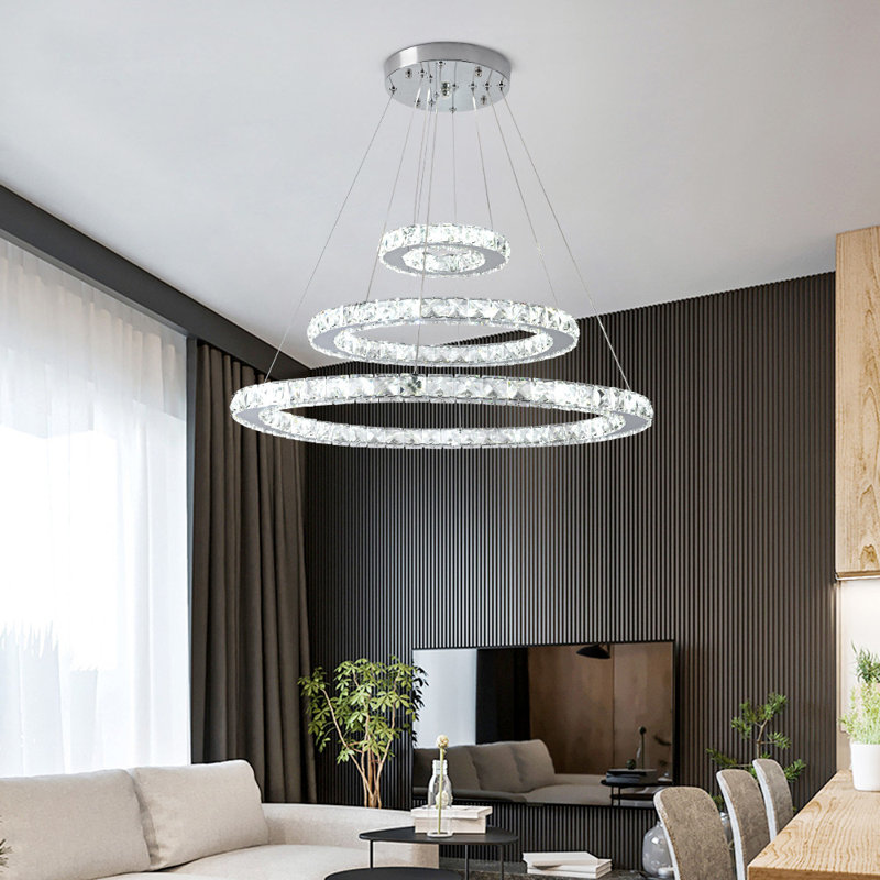 3 - Light Transparent LED Pendant