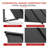 Awntech Houstonian Standing Seam Metal Fixed Awning-28213108-28213365-126123789
