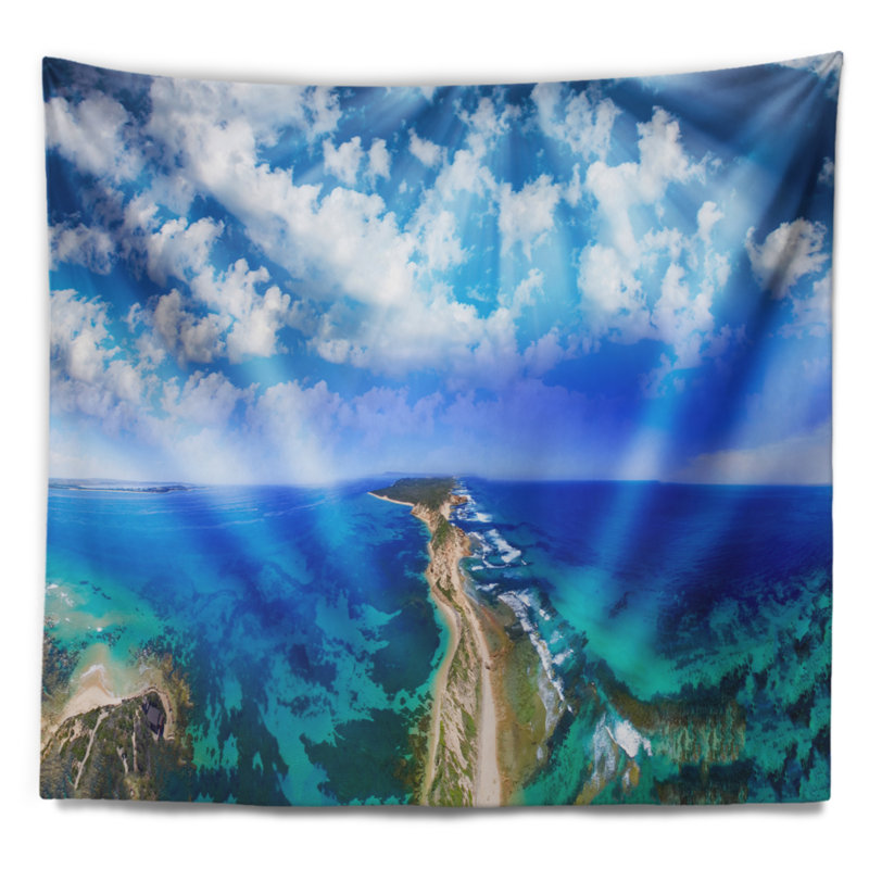 Polyester Tapestry, 50" H x 60" W