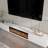 Savitha 109'' W 2-Drawer TV Stand Media Console With Electric Fireplace Heater-1193371903