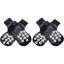 Chaussettes antidérapantes pour chien avec sangles réglables, taille L, gris-131214704