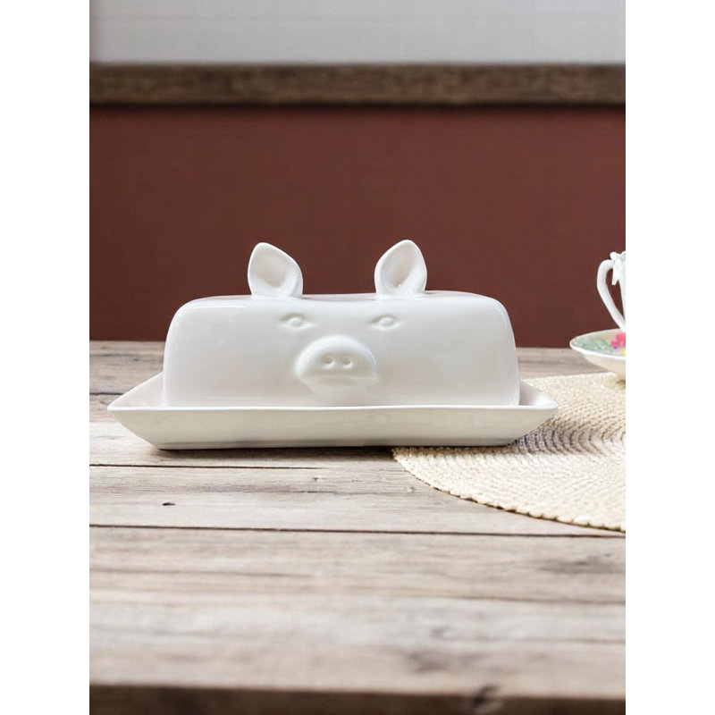 Piglet Butter Dish