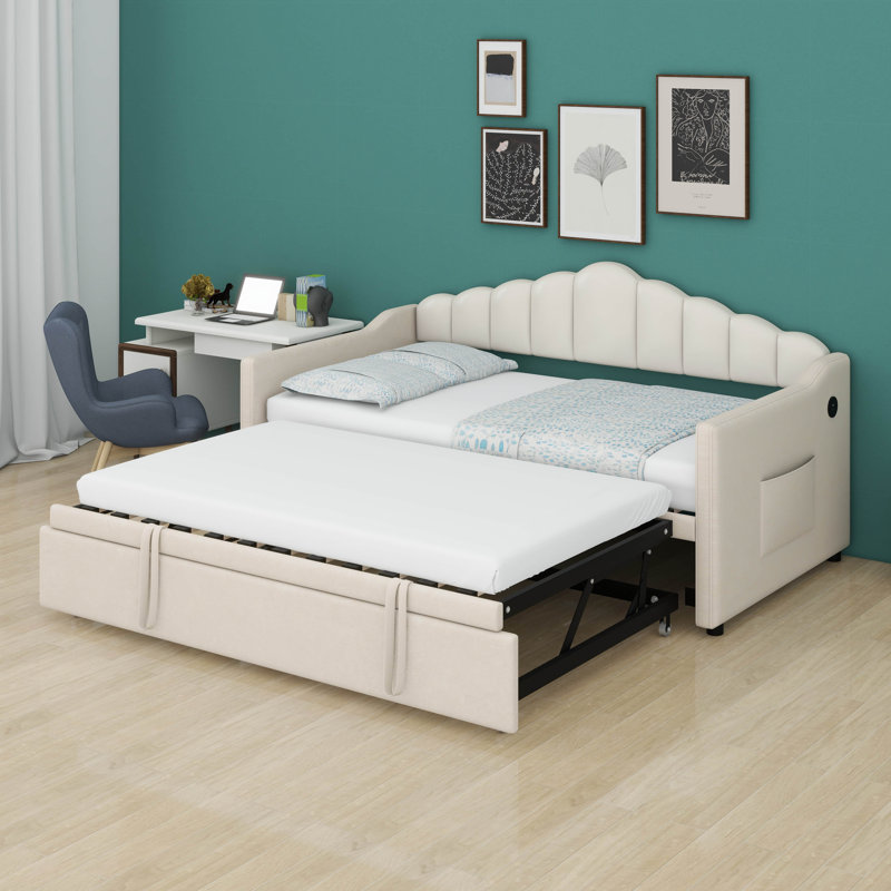 Lit de jour Modern, Beige
