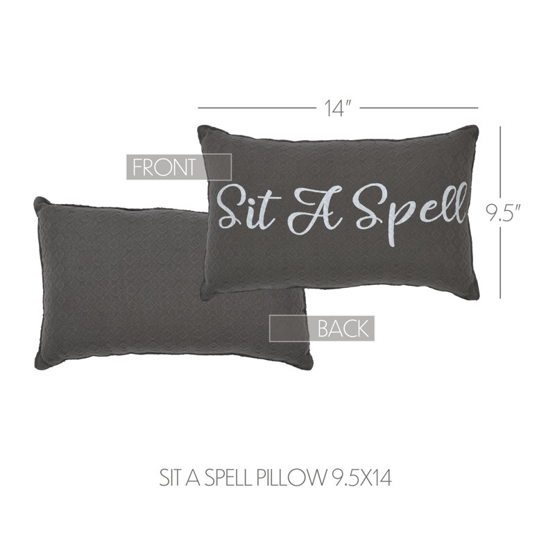 Coussin Finders Keepers Sit A Spell 9,5 x 14