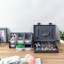 Plastic Stackable Desk Organiser with Drawers