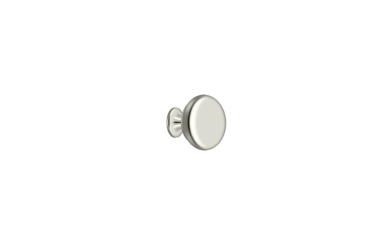 Deltana KR114U14 Knob Round Solid in Polished Nickel
