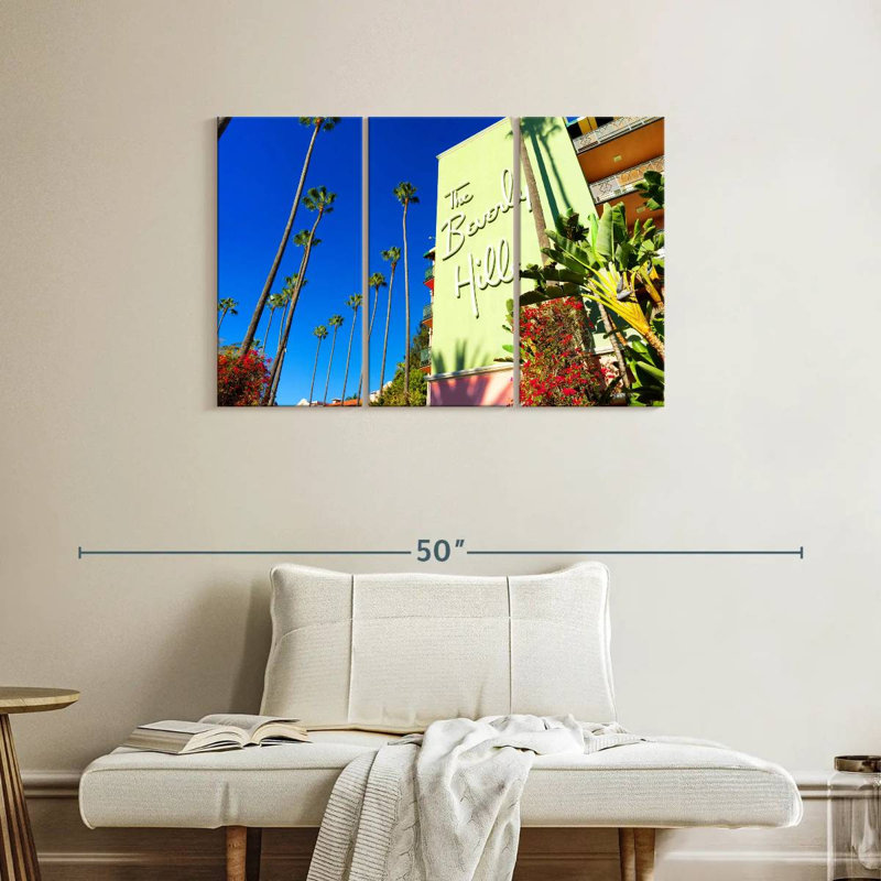 The Beverly Hills Hotel II, H 24 po x l 38 po