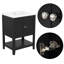 Meuble-lavabo moderne élégant de 24 po avec meuble-lavabo en céramique élégant et tablette ouverte-1103644637