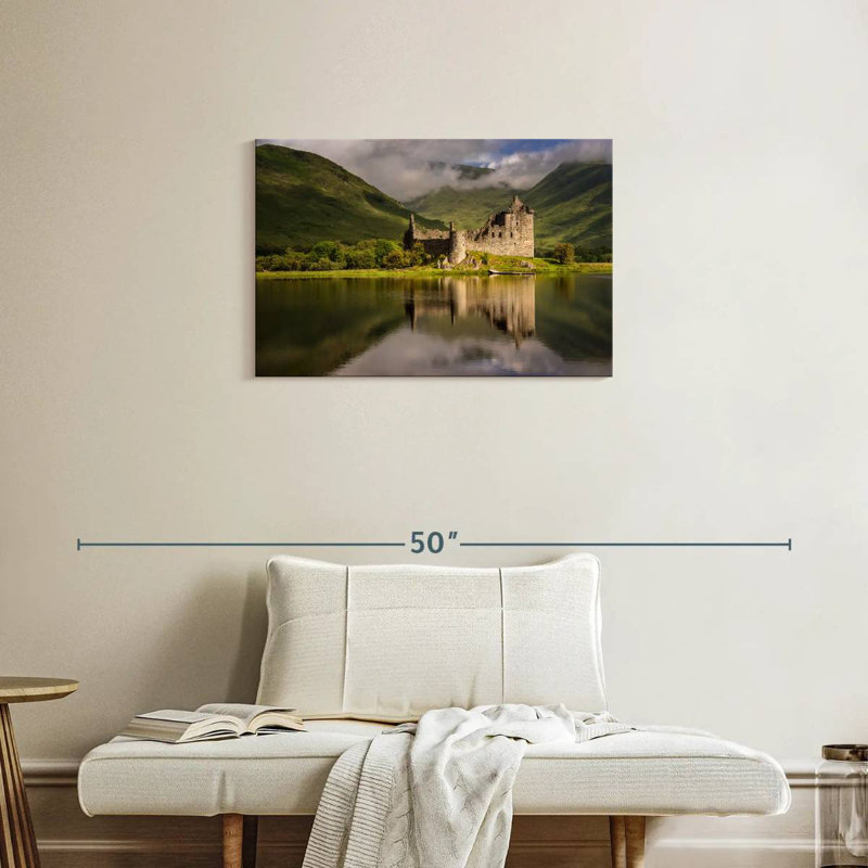 Lilie Kilchurn Castle, H 20 po x l 30 po