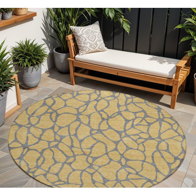 Tapis rond 8 po