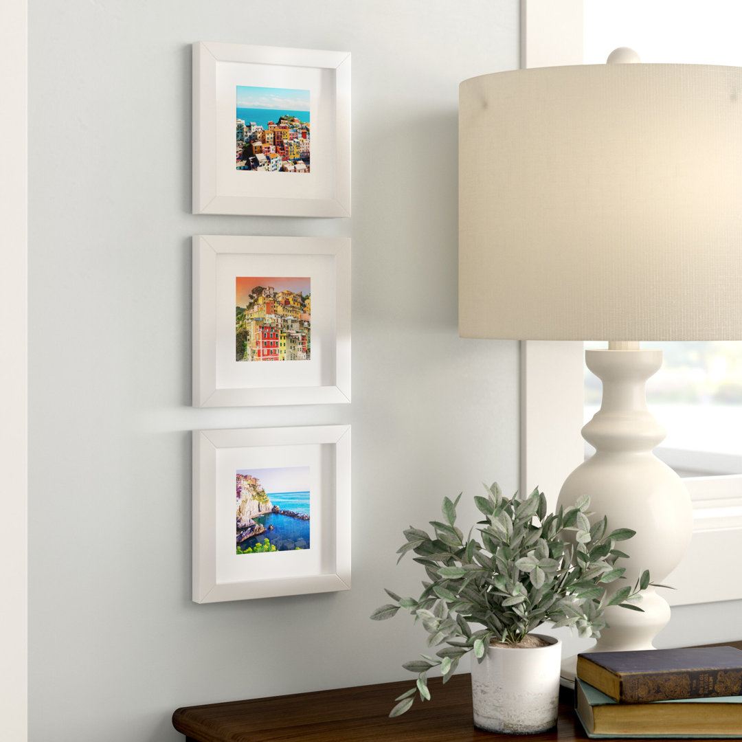 Cima Wood Picture Frame (Set of 3) Lark Manor™