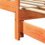 Pull-Out Day Bed Without Mattress Wax Brown-1353717045