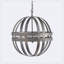 Lustre globe en fer 4 lumières Centeio