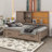 Cara Twin Size Lounge Daybed with Storage Shelves-818993791