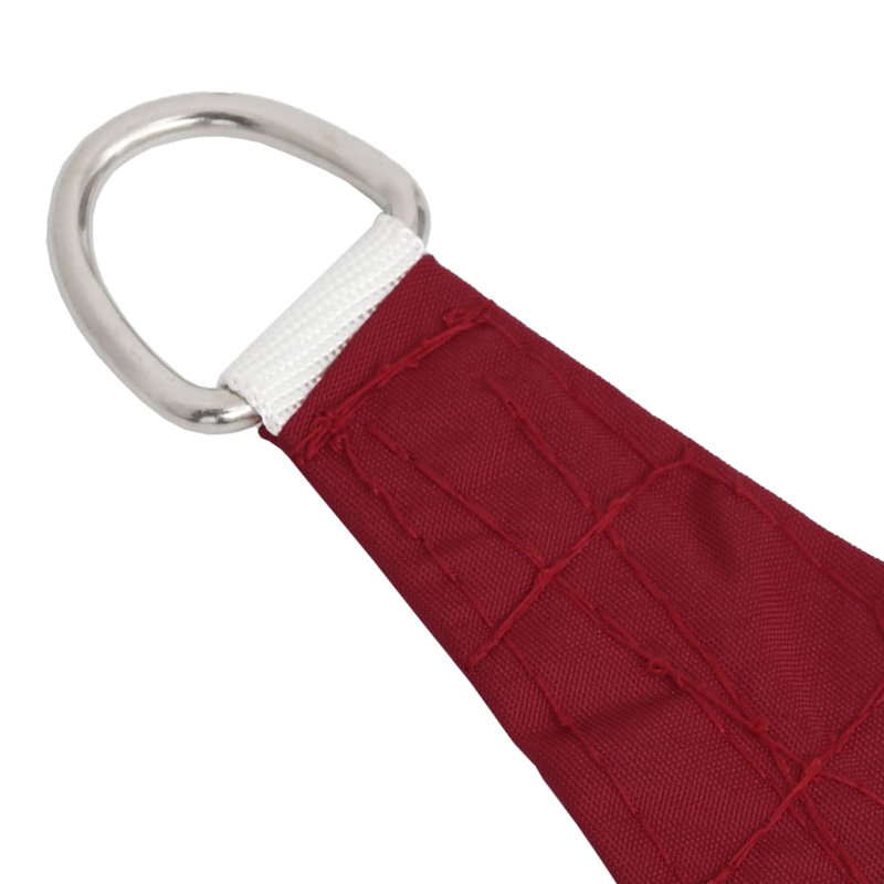 Purdin Sunshade Sail Oxford Fabric Square, Red