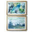 «Rain in the Country», toile encadrée de qualité supérieure - prête à être accrochée-609930749-609930689-609829823