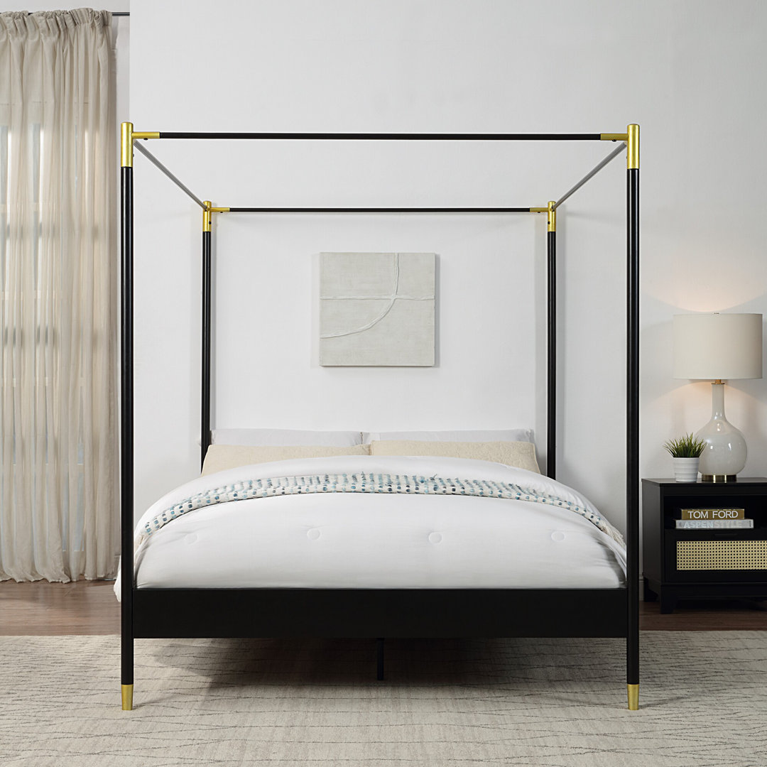 Lathem Metal Storage Bed