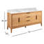 72" Aliso Double Bathroom Vanity Set with Rectangular Undermount Sinks-364294498-364294502-360717047