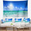 Photographie belle tapisserie blue beach Seascape-28483041