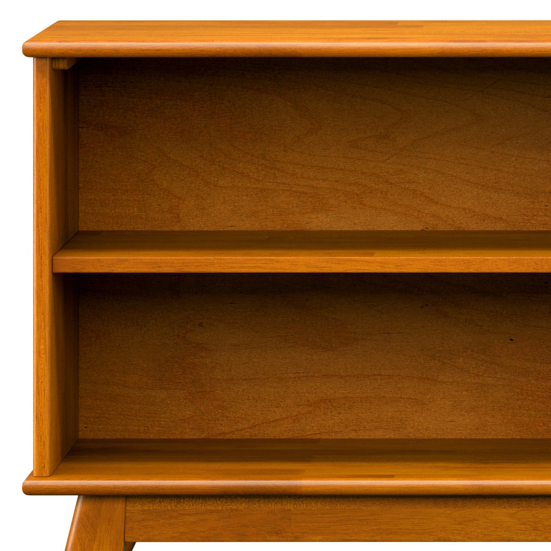 Bibliothèque basse Draper, Teak