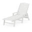 Chaise longue avec accoudoirs POLYWOOD-543209