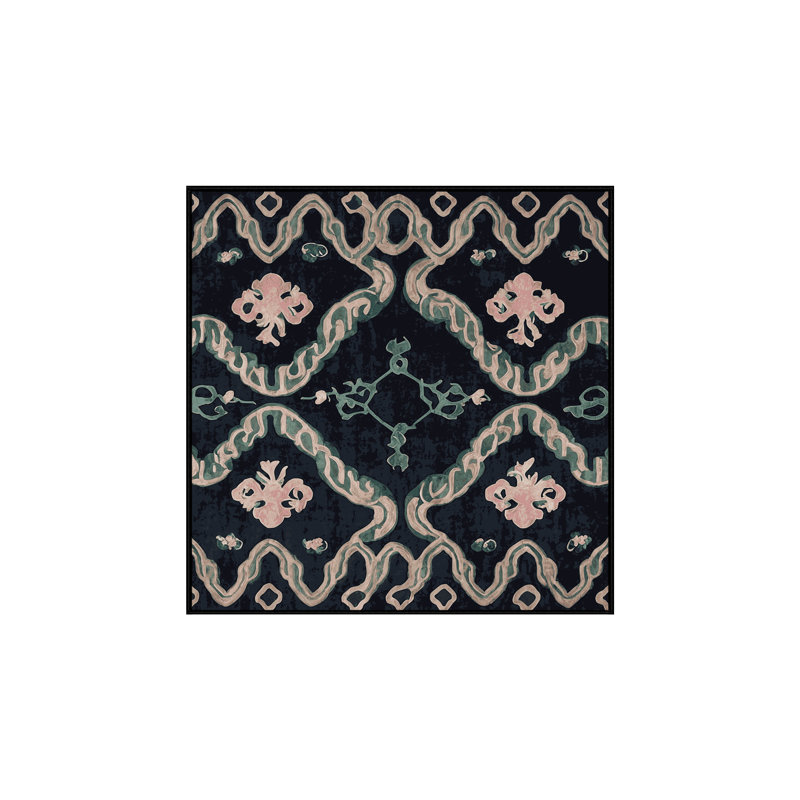 Tapis gris soyeux et moelleux, Carré 5 pi