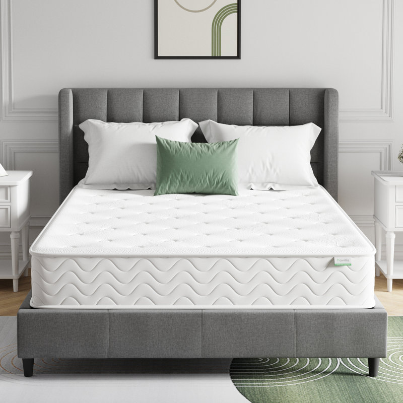 Novilla 27cm Memory Foam  Pocket Sprung Mattress, Kingsize (5')