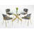 Cateisha 19'' H Velvet Upholstered Armchair