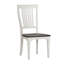 Chaise d'appoint à dossier en lattes Colburn