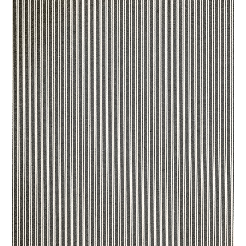 Chatham Kent Stripe Fabric, Ebony