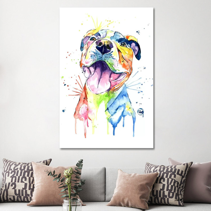 A Softer Side by Lisa Whitehouse - Painting on Canvas, 101.6 cm H x 66.04 cm W x 3.175 cm D, Wrapped Canvas