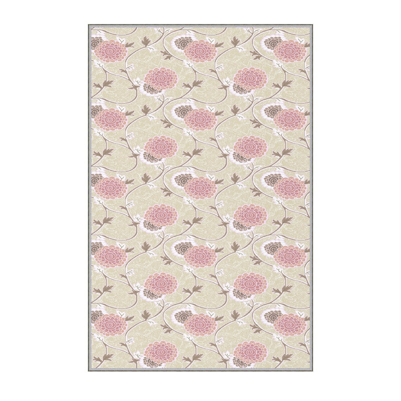 Luxurious 3D Printed Area Carpet, 5.9 x 9.2 Feet | 100% Polyester, 0.3 in Pile Height, 650 g/m² | Antibacterial & Non-Slip Underside, Machine Washable for Easy Care | Perfect for Living Room, Bedroom, or Office Décor